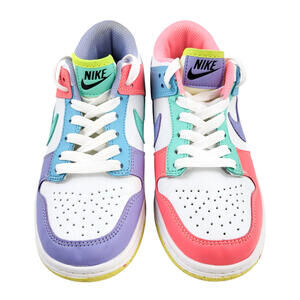 Nike Dunk Low SE Easter Candy Shoes Women's Size 6.5 DD1872-100 Multi Colored